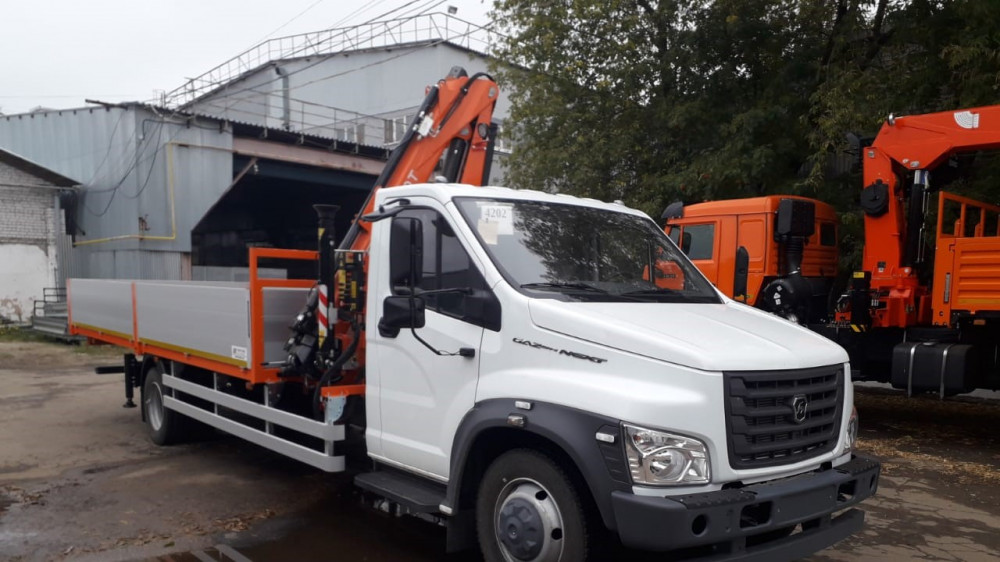 ГАЗ-C41R13/33 c КМУ FASSI F100АТ.12