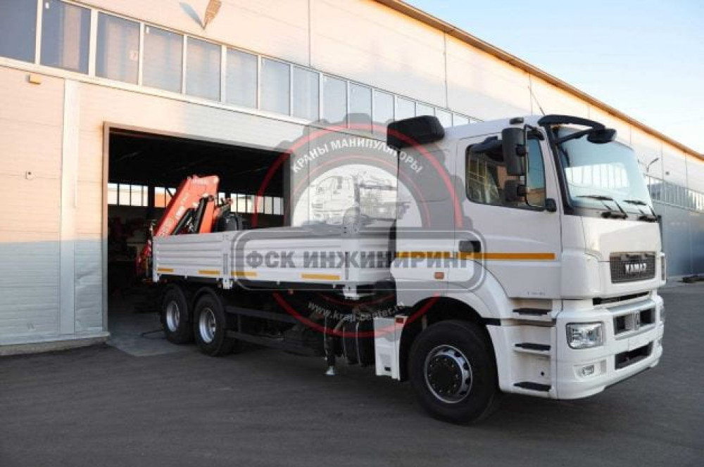 КАМАЗ-65207-87 с КМУ FASSI F245A.0.24