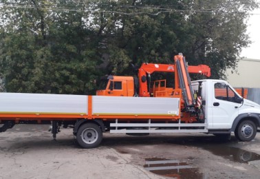 ГАЗ-C41R13/33 c КМУ FASSI F100АТ.12