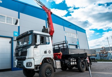 SHACMAN 6х6 X3000 с КМУ FASSI F215A.0.25